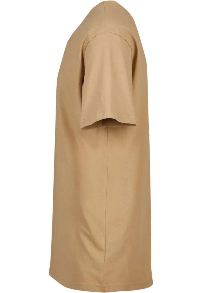 Oversized T-shirt zware stof, unionbeige — productfoto 22