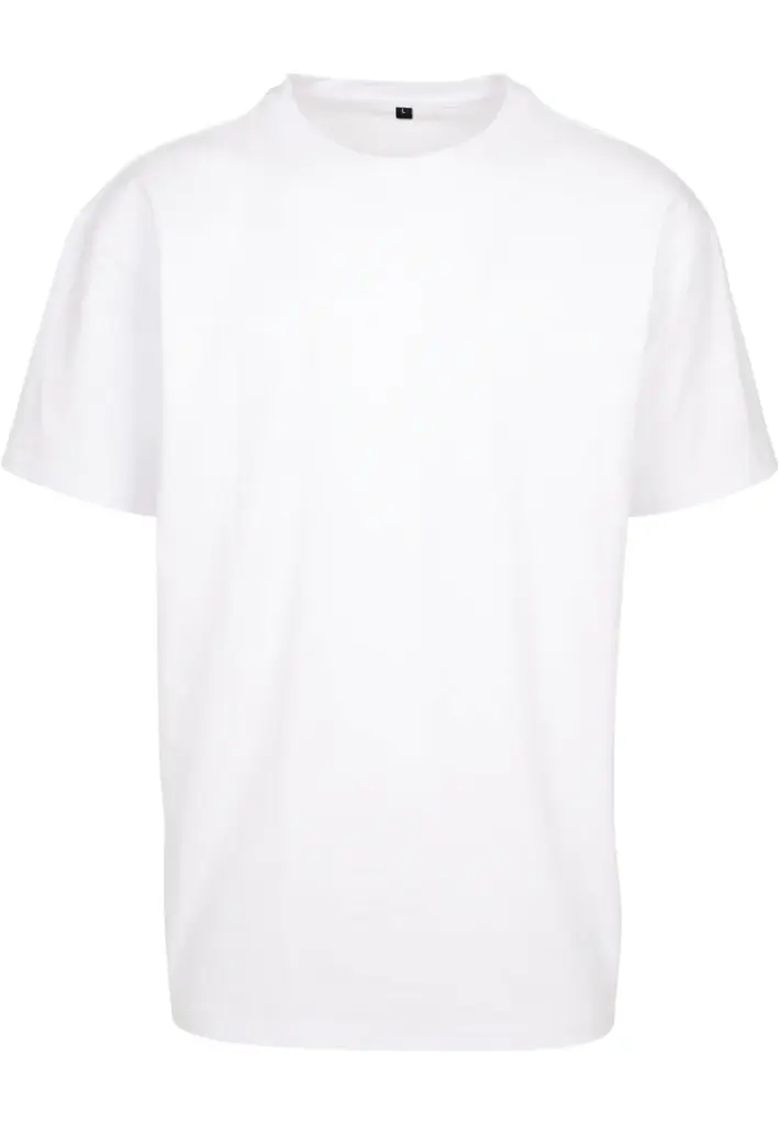 Oversized T-shirt zware stof, white — productfoto 32
