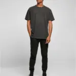 Heren T-shirt met verwassen look — productfoto 3