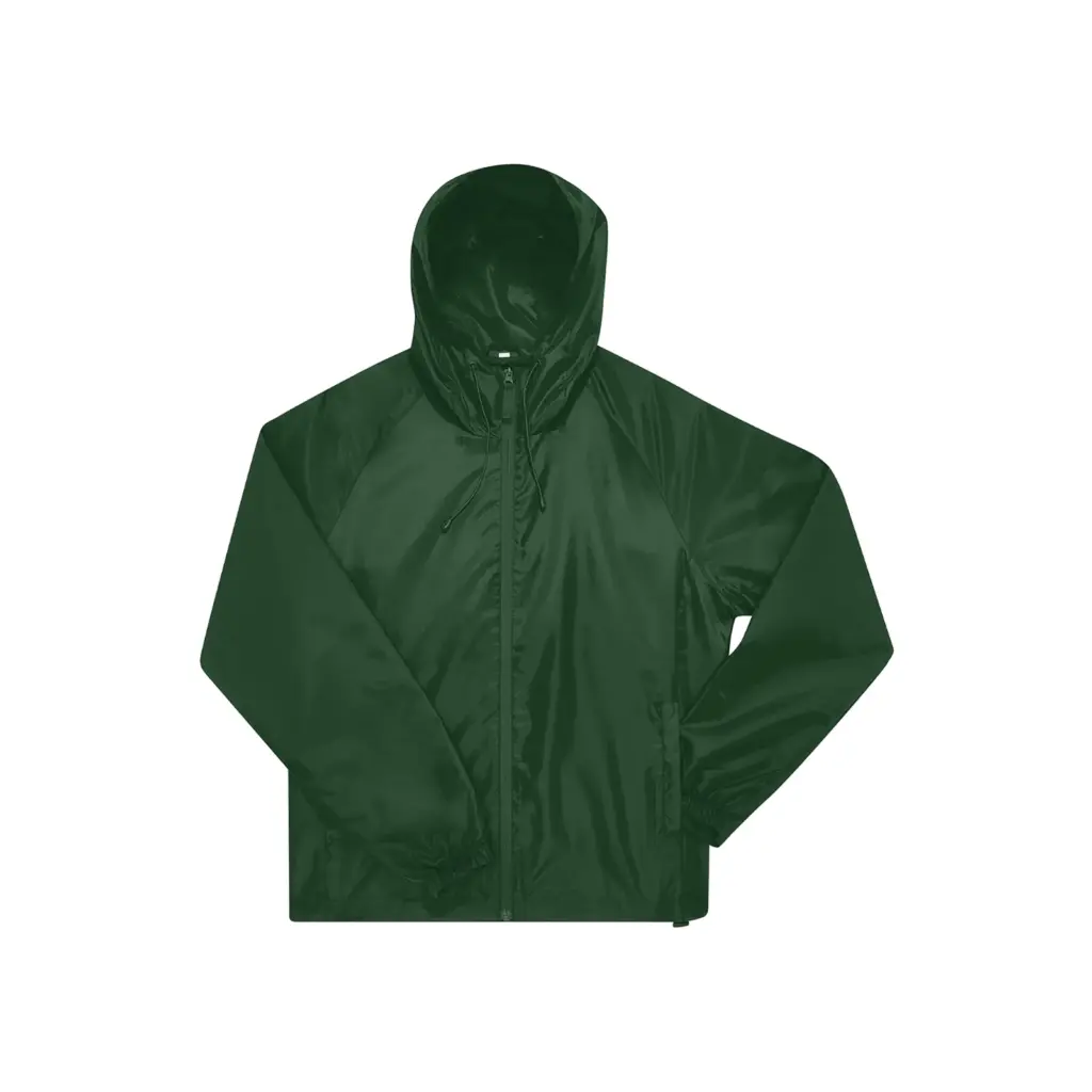 Uniseks #Reset windjack, bottle green — productfoto 4