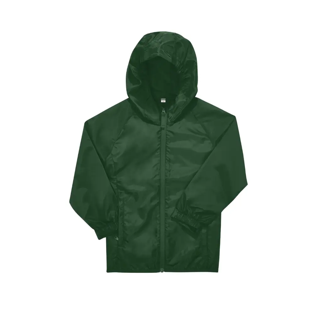 Kinderwindjack #Reset, bottle green — productfoto 4