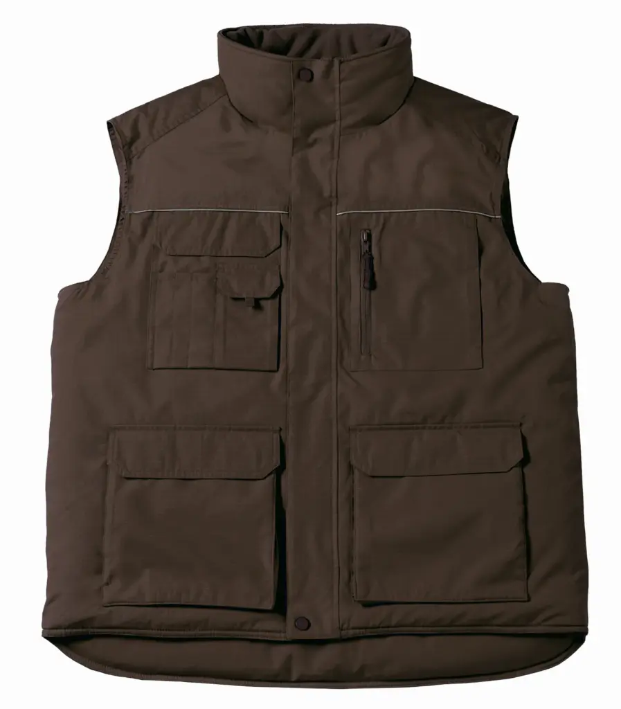 PS_CGJUC40_BROWN - Hidalgo Expert Pro Bodywarmer, brown — productfoto 4