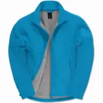 Id.701 Softshell / Men, atoll / ghost grey — productfoto 4