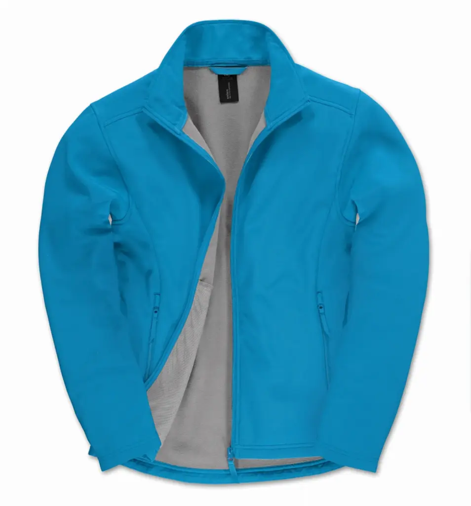 Id.701 Softshell / Men, atoll / ghost grey — productfoto 4