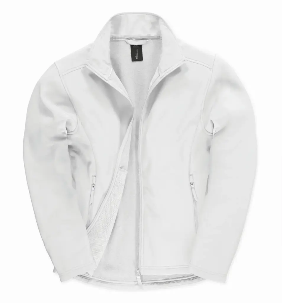 Id.701 Softshell / Men, white / white — productfoto 9