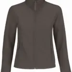 Id.701 Softshell / Women, dark grey / neon orange — productfoto 5