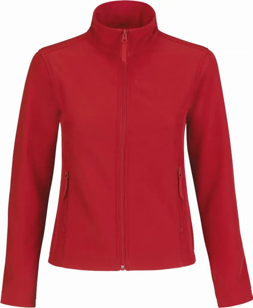 PS_CGJWI63_RED-WARMGREY - Hidalgo Id.701 Softshell / Women, red / warm grey — productfoto 7