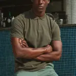 Men's organic polo shirt