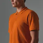 Men's organic polo shirt — productfoto 3