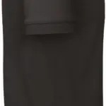 Men's organic polo shirt, black — productfoto 5