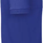 Men's organic polo shirt, cobalt blue — productfoto 7