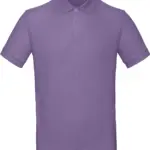 Men's organic polo shirt, millennial lilac — productfoto 20
