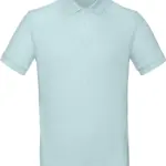Men's organic polo shirt, millennial mint — productfoto 21
