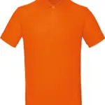 Men's organic polo shirt, orange — productfoto 22