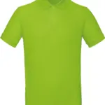 Men's organic polo shirt, orchid green — productfoto 23