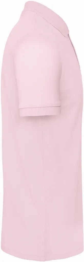 Men's organic polo shirt, orchid pink — productfoto 16