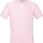 Men's organic polo shirt, orchid pink — productfoto 24