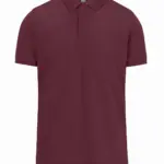 MY POLO 180 Heren korte mouwen, burgundy — productfoto 9