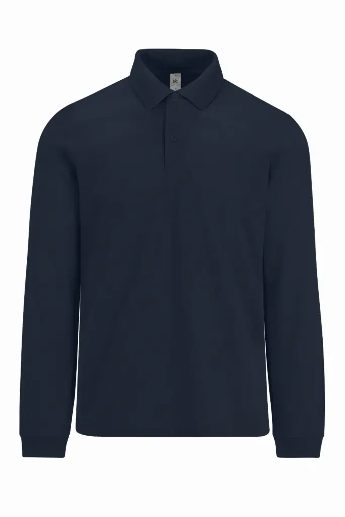 MY POLO 180 Heren lange mouwen, navy — productfoto 6