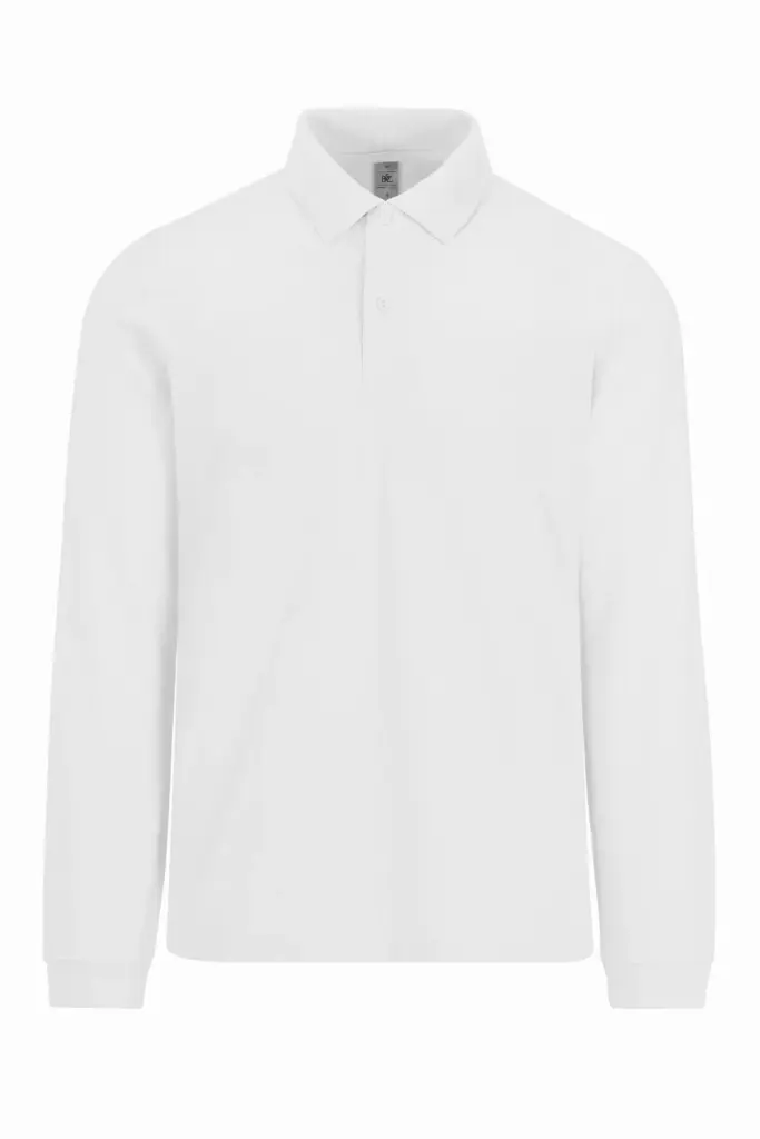 MY POLO 180 Heren lange mouwen, white — productfoto 10