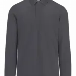 MY POLO 210 Heren lange mouwen, dark grey — productfoto 5