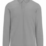 Printed Long Sleeve Polo CGPU427 Cotton Men S-4XL — product photo 9