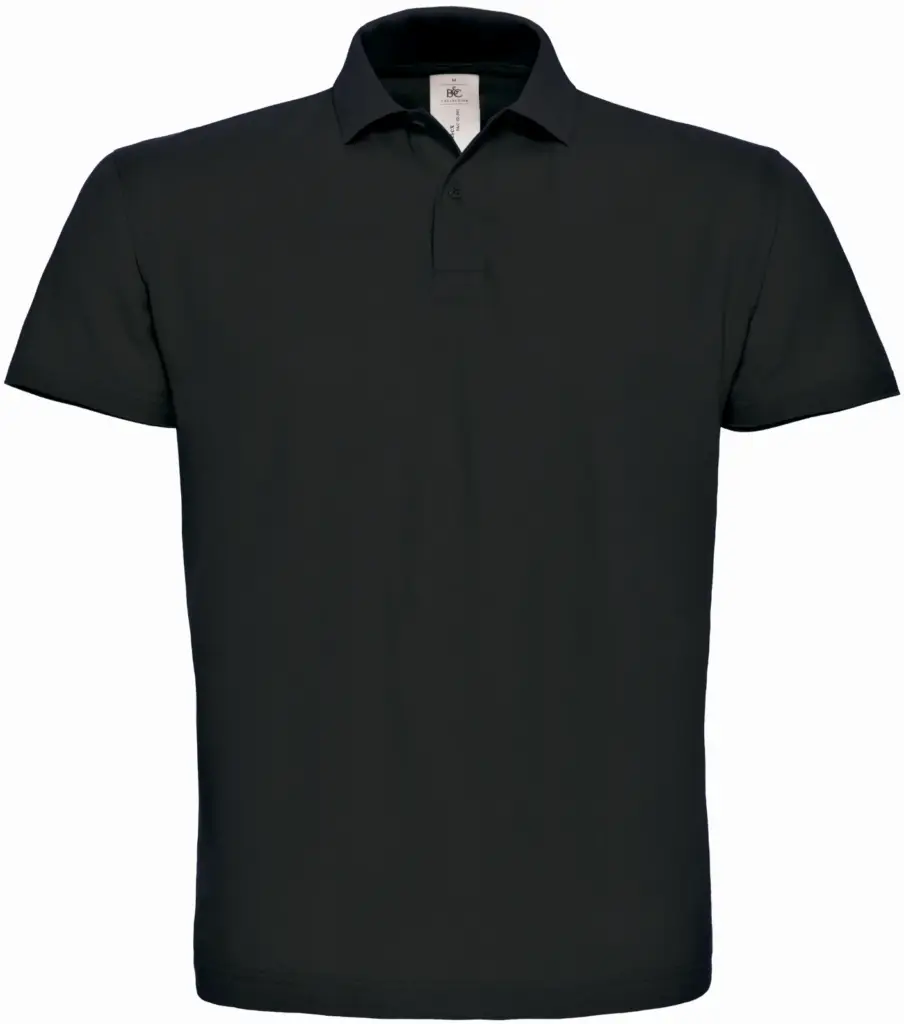 Id.001 Polo Shirt, black — productfoto 7