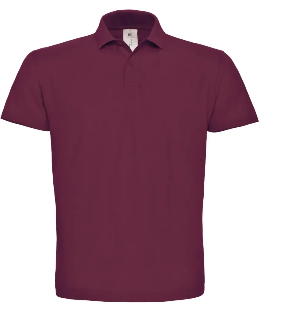 Id.001 Polo Shirt, wine — productfoto 24