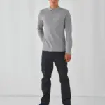 ID.001 Men's long-sleeve polo shirt