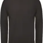 ID.001 Men's long-sleeve polo shirt, black — productfoto 6