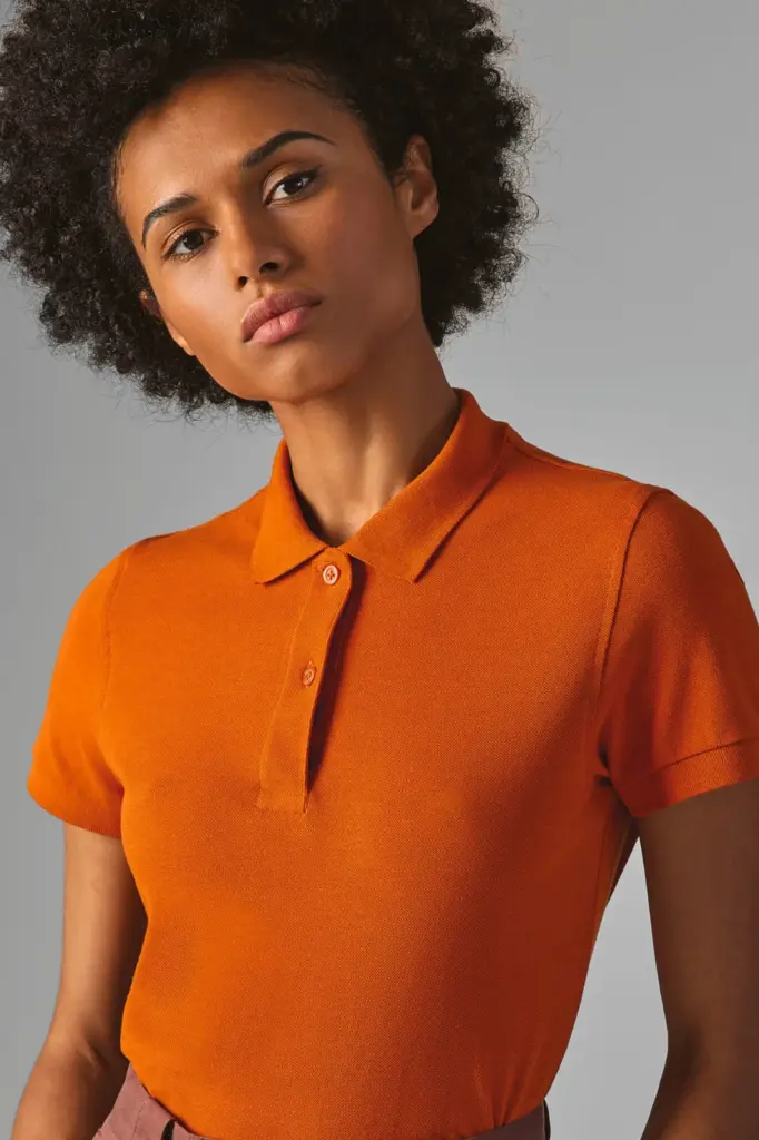 Ladies' organic polo shirt — productfoto 2