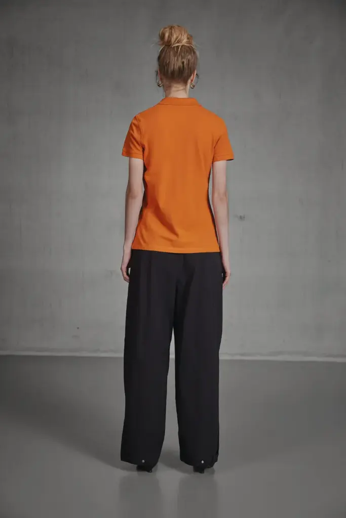 Ladies' organic polo shirt — productfoto 3