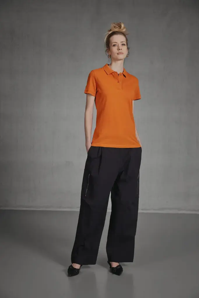 Ladies' organic polo shirt — productfoto 4