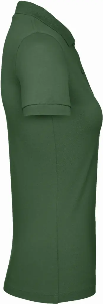 Ladies' organic polo shirt, bottle green — productfoto 6
