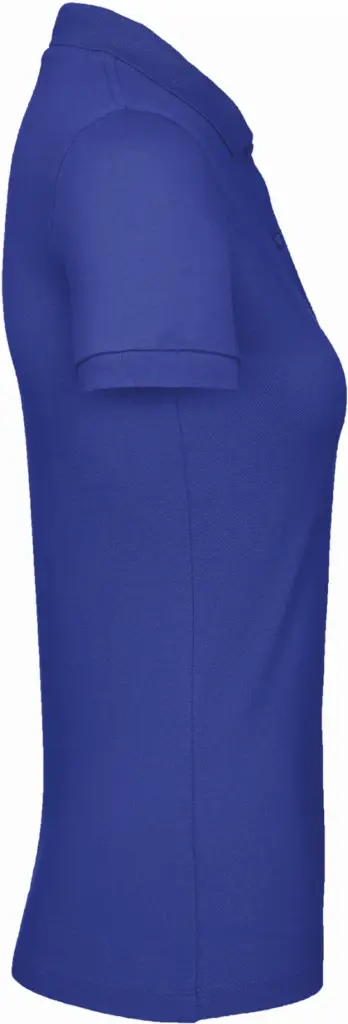 Ladies' organic polo shirt, cobalt blue — productfoto 7