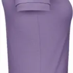 Ladies' organic polo shirt, millennial lilac — productfoto 11