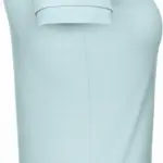Ladies' organic polo shirt, millennial mint — productfoto 12