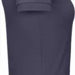 Ladies' organic polo shirt, navy blue — productfoto 13