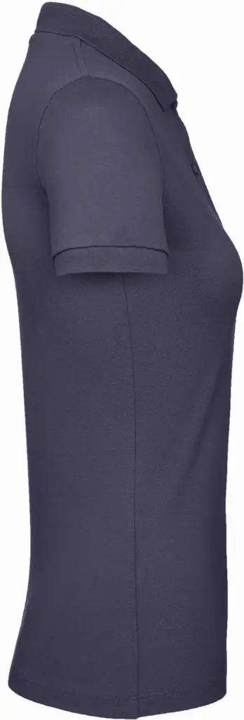 Ladies' organic polo shirt, navy blue — productfoto 13