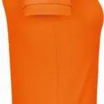 Ladies' organic polo shirt, orange — productfoto 14