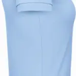 Ladies' organic polo shirt, sky blue — productfoto 18