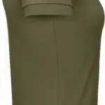 Ladies' organic polo shirt, urban khaki — productfoto 21
