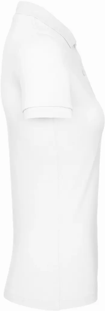 Ladies' organic polo shirt, white — productfoto 23