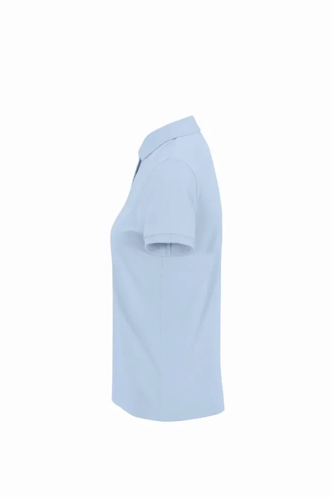 PS_CGPW461-S_BLUSHBLUE - Hidalgo MY POLO 180 Dames korte mouwen, blush blue — productfoto 6