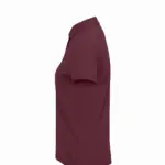 PS_CGPW461-S_BURGUNDY - Hidalgo MY POLO 180 Dames korte mouwen, burgundy — productfoto 9