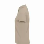 PS_CGPW461-S_MASTIC - Hidalgo MY POLO 180 Dames korte mouwen, mastic — productfoto 13