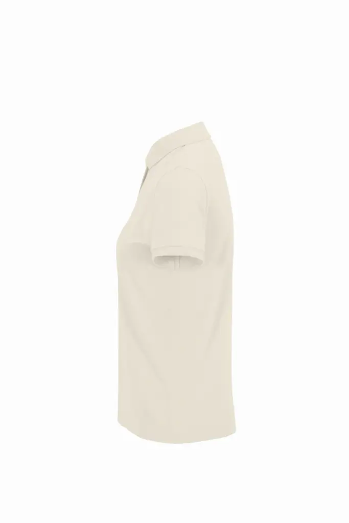 PS_CGPW461-S_OFFWHITE - Hidalgo MY POLO 180 Dames korte mouwen, off white — productfoto 16