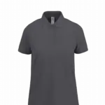 MY POLO 210 Dames korte mouwen, dark grey — productfoto 5