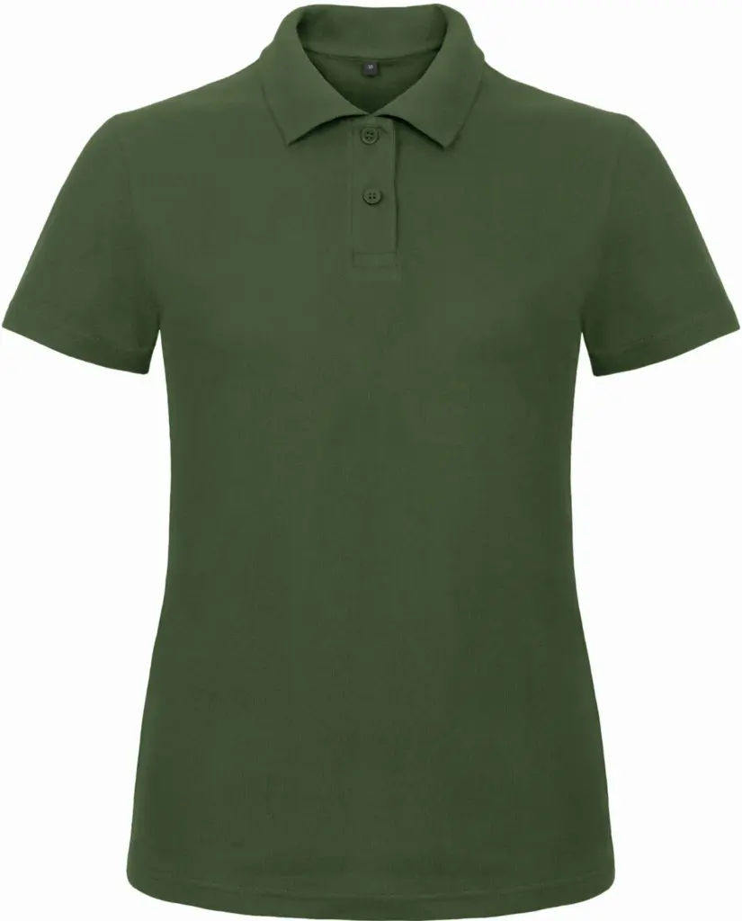 Id.001 Ladies' Polo Shirt, bottle green — productfoto 8