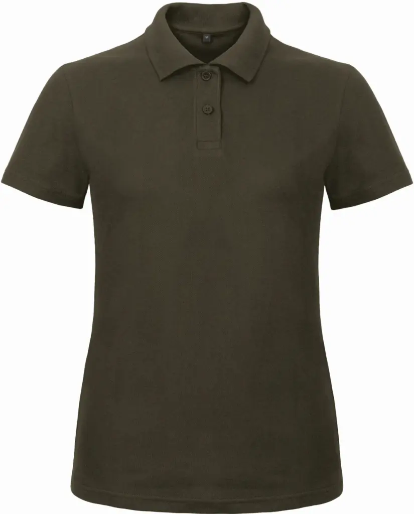 Id.001 Ladies' Polo Shirt, brown — productfoto 9